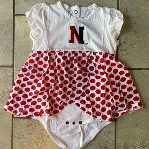 Northeastern baby girl onesie dress